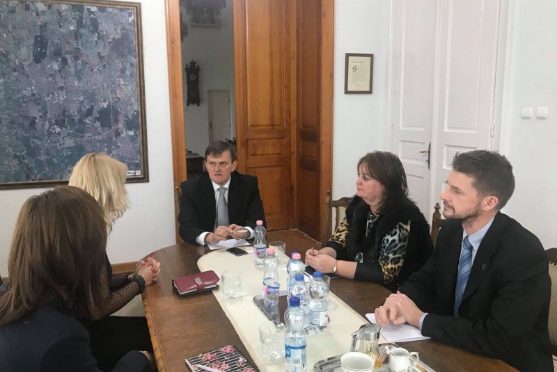 Stretnutie s predsedom Szabolcs-Szatmár-Bereg župy k FMP,13.11.17